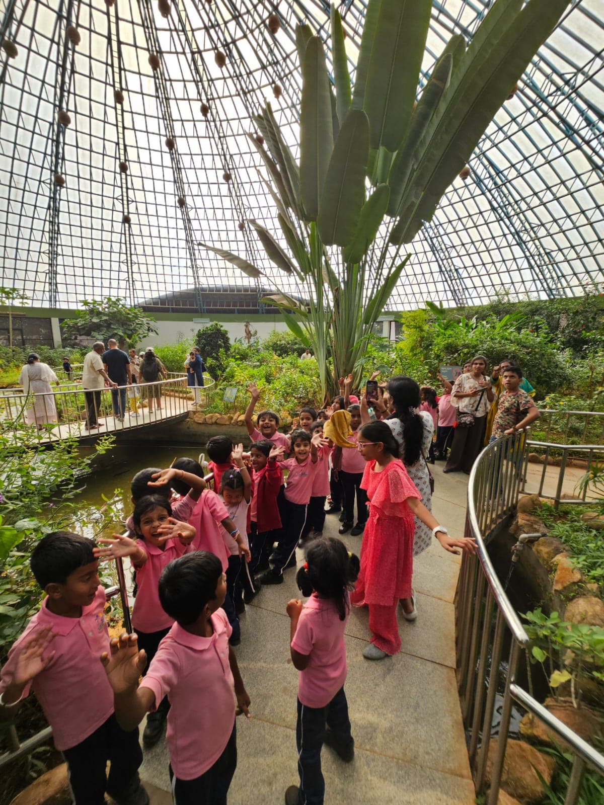 Botanical garden field trip